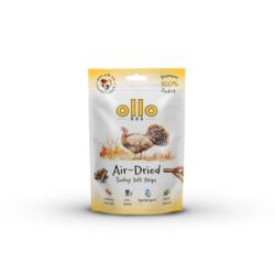 Przysmaki dla psa z indyka air-dried      strips 80g OLLO
