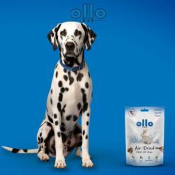 Przysmaki dla psa z królika air-dried     strips 80g OLLO