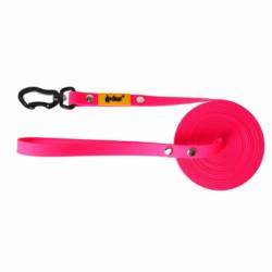 Linka treningowa różowa z rączką 2cm 5m   DINGO