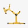 Szelki dla psa Comfort Walk AIR 3.0       rozm. S LEMON DOG COPENHAGEN
