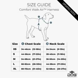 Szelki dla psa Comfort Walk AIR 3.0       rozm. S LEMON DOG COPENHAGEN
