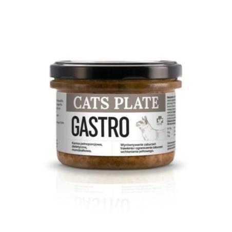 Mokra karma dla kota z chorobami układu   trawienia 180g Cats Plate Vet Gastro