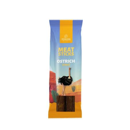Mięsne gryzaki Struś 2szt Feel The Wild   POKUSA