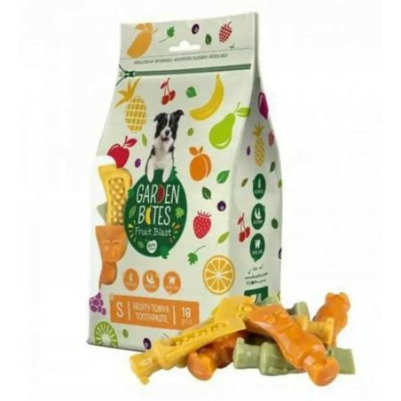 Warzywno - owocowe gryzaki Fruity Tonya   Toothpaste S 18szt GARDEN BITES