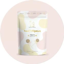 Mięsne lizaki dla psa i kota Beef         Lollipaws 125g PETLOVER