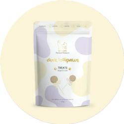 Mięsne lizaki dla psa i kota Duckie       Lollipaws 125g PETLOVER