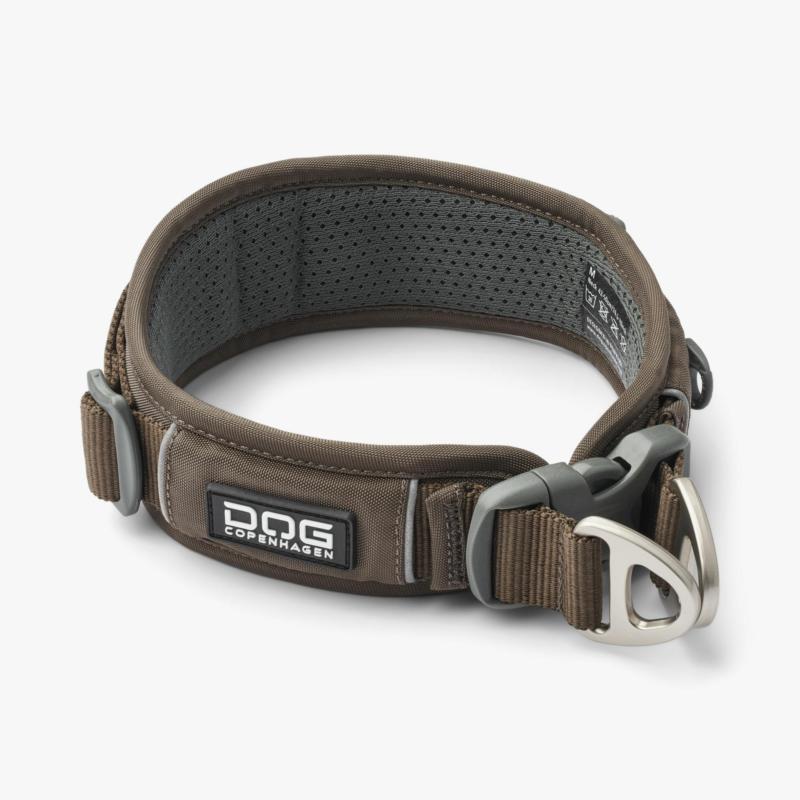 Obroża dla psa Urban Explorer M 42 -      50cm Mocca DOG COPENHAGEN