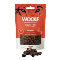 Delikatne kosteczki z wieprzowiny         iberyjskiej Soft Cubes Iberian Pork Monoprotein 100g WOOLF