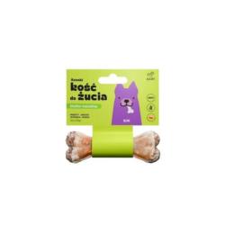 Kość do żucia z insektami, jabłkiem,      jeźówką i kokosem S/M 12cm AZANKI