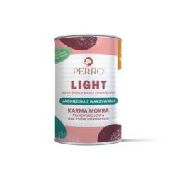 Karma mokra Jagnięcina z warzywami –      monobiałkowa formuła psy dorosłe 400 g PERRO LIGHT