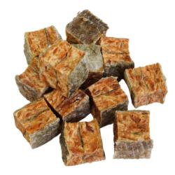 Przysmak z łososia Love Salmon Cubes 85g  FISH4DOGS