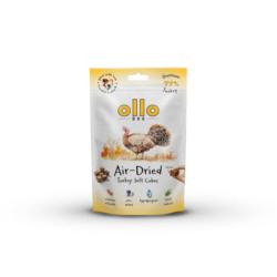 Przysmaki dla psa Kosteczki z indyka      Air-dried Turkey soft cubes 80g OLLO