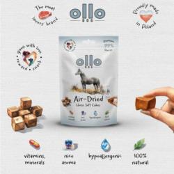 Przysmaki dla psa Kosteczki z koniny      Air-dried Horse soft cubes 80g OLLO