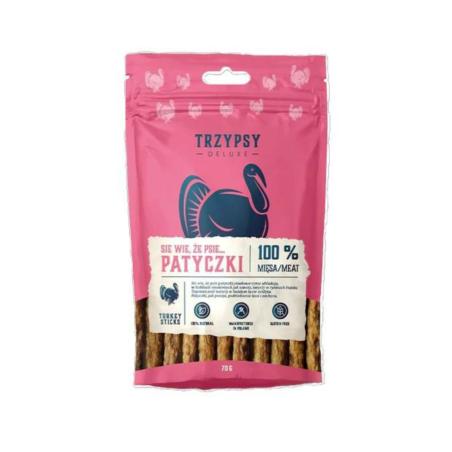 Patyczki z indyka Się wie że psie 70g     TRZYPSY