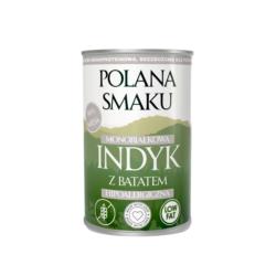 Karma mokra - indyk z batatem             hipoalergiczna 400 g POLANA SMAKU