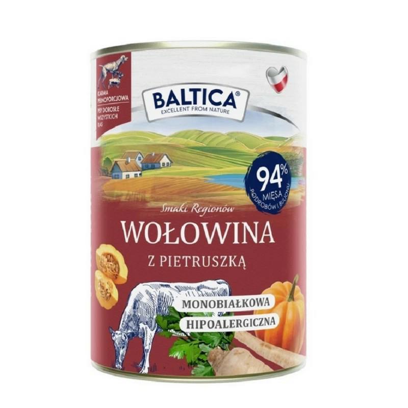 Karma mokra wołowina z pietruszką 400g    BALTICA