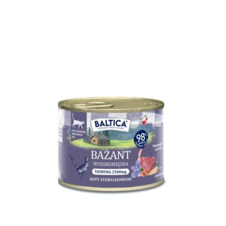 Karma dla kota bażant 185g BALTICA