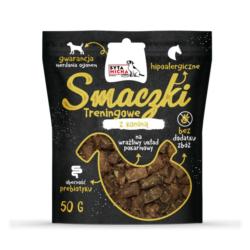 Smaczki treningowe z koniną na delikatny  układ pokarmowy 50g SYTA MICHA