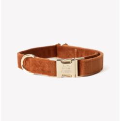 Obroża velvet clay M FURLOU