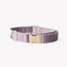 Obroża velvet lilac S FURLOU