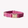 Obroża velvet magenta S FURLOU