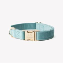 Obroża velvet blue S FURLOU