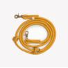 Smycz linowa przepinana hands free        braided yellow 244 cm FURLOU