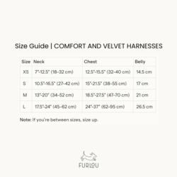 Szelki velvet guard lilac M FURLOU