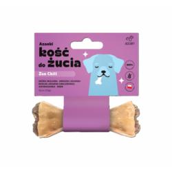 Kość do żucia ZEN CHILL dla odprężenia    z mniszkiem, walerianą i ashwagandą S/M 12cm AZANKI