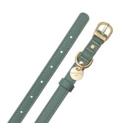 Obroża dla psa z wegańskiej skóry rozm.M  33-55cm Mirtowa zieleń Life Atelier FUZZYARD