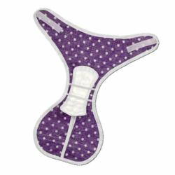 Majtki dla suczki na cieczkę fioletowe    rozm.4 obwód 42-48cm