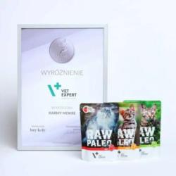 Karma mokra dla kotów dorosłych           i sterylizowanych wołowina 100 g RAW PALEO