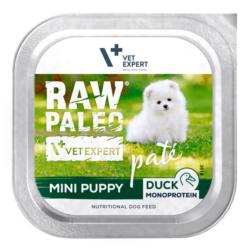 Karma mokra dla szczeniąt kaczka 150      g RAW PALEO PATE MINI