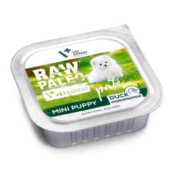 Karma mokra dla szczeniąt kaczka 150      g RAW PALEO PATE MINI