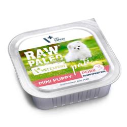 Karma mokra dla szczeniąt wieprzowina     150 g RAW PALEO PATE MINI