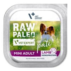 Karma mokra dla psów dorosłych            jagnięcina 150 g RAW PALEO PATE MINI