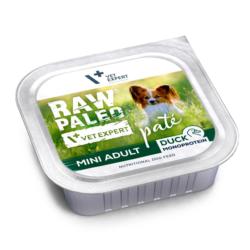 Karma mokra dla psów dorosłych kaczka     150 g RAW PALEO PATE MINI