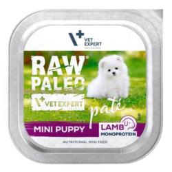 Karma mokra dla szczeniąt jagnięcina 150  g RAW PALEO PATE MINI