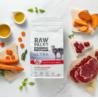 Karma sucha dla psów dorosłych ras        śrenich i dużych wołowina 2 KG RAW PALEO ULTRA