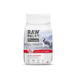 Karma sucha dla szczeniąt ras średnich    i dużych wołowina 2 kg RAW PALEO ULTRA