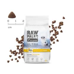 Karma sucha dla szczeniąt ras średnich    i dużych indyk 2 kg RAW PALEO ULTRA