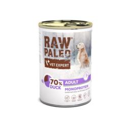 Karma mokra dla psów dorosłych kaczka     400 g RAW PALEO