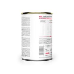 Karma mokra dla szczeniąt wołowina 400    g RAW PALEO