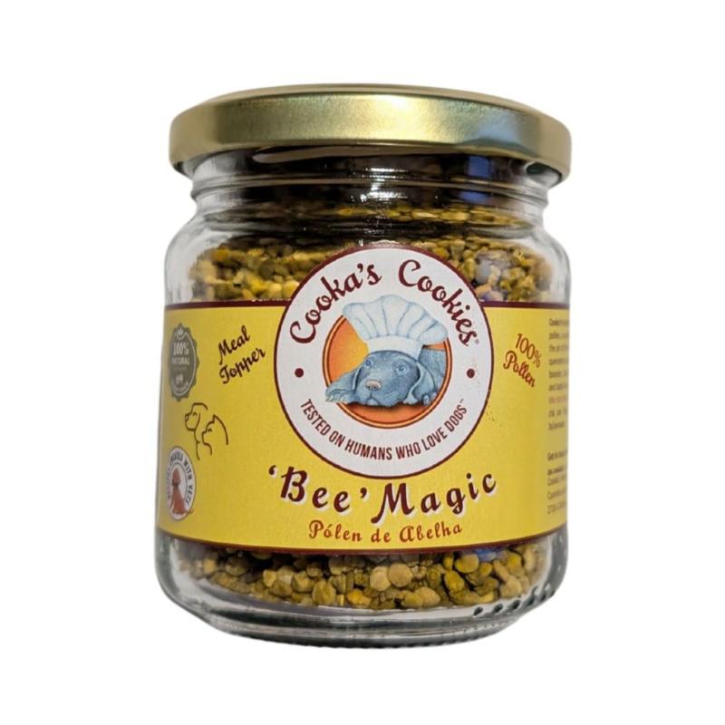 Topper z pyłkiem pszczelim Bee magic 110  g COOKA`S COOKIES