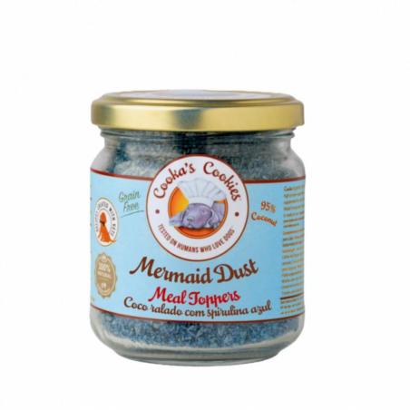 Topper z kokosem i spiruliną 65           g mermaid dust COOKA`S COOKIES