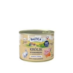 Karma dla kota królik 185g BALTICA