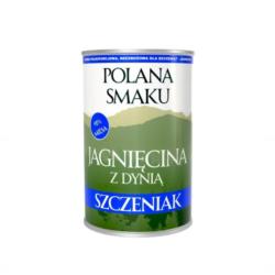 Karma mokra dla szczeniaka - jagnięcina   z dynią 400 g POLANA SMAKU
