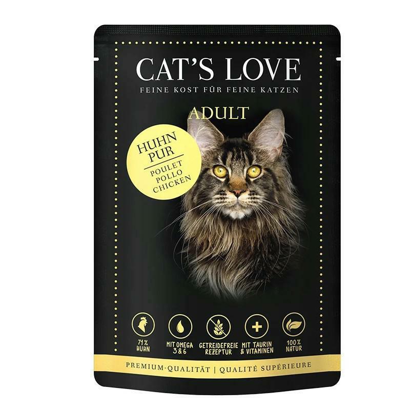 Kurczak w naturalnej galaretce 85g Huhn   Pur CAT`S LOVE
