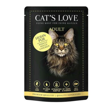 Kurczak w naturalnej galaretce 85g Huhn   Pur CAT`S LOVE