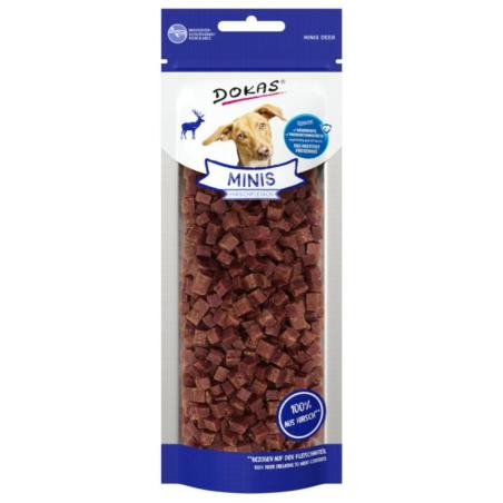 Smaczki treningowe Dokas Minis 60g       Jeleń DOKAS